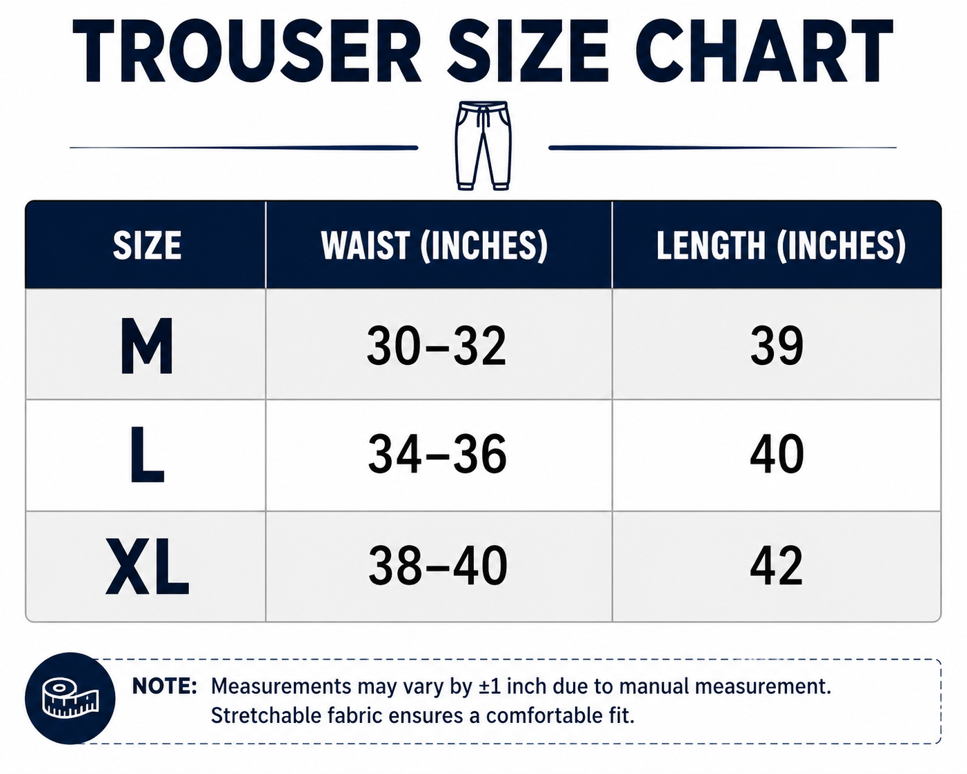 Premium Stretch Trousers – All-Day Comfort Meets Refined Style